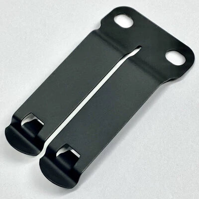  Inc. > Knife Sheath Clips > Small spring steel metal belt  clip. Made in USA